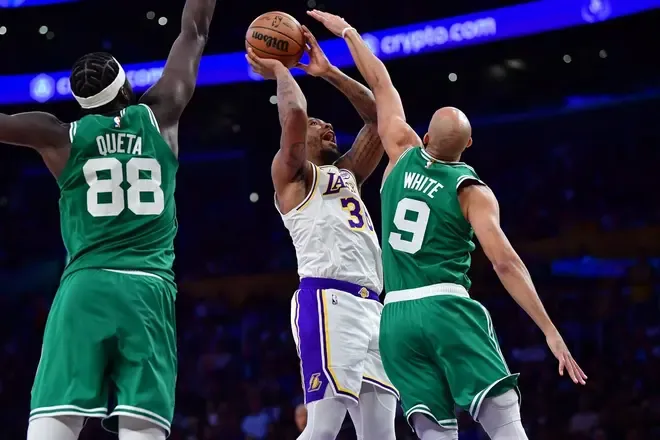 美媒:本赛季限制对手内线得分榜,凯尔特人、雷霆位列前二